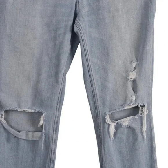 Abercrombie & Fitch The Ankle Straight Ultra High Rise Curve Love Size 27/4 - Picture 3 of 11